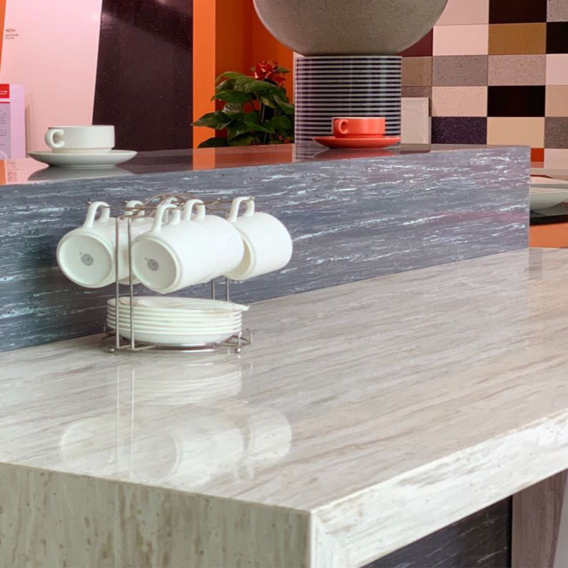 Personalizar a cor da bacia de superfície sólida acrílica/bancadas de cozinha de pedra artificial